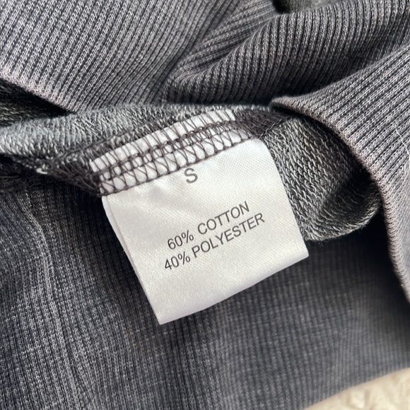 Jane & Delancey pullover hoodie, gray and black, New with tags, Size Small - Picture 14 of 16